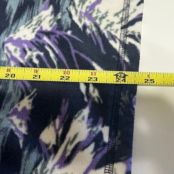 Eddie Bauer Purple and Blue Active Fleece Pullover- Womens Size Large - Picture 5 of 6